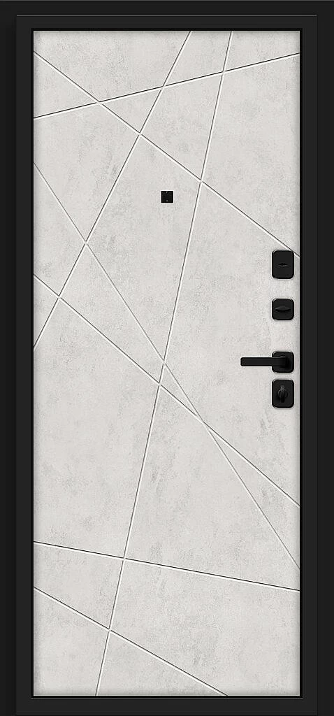 Входная дверь Граффити-5/SBlack Slate Art/Look Art BR6159 внутренняя сторона