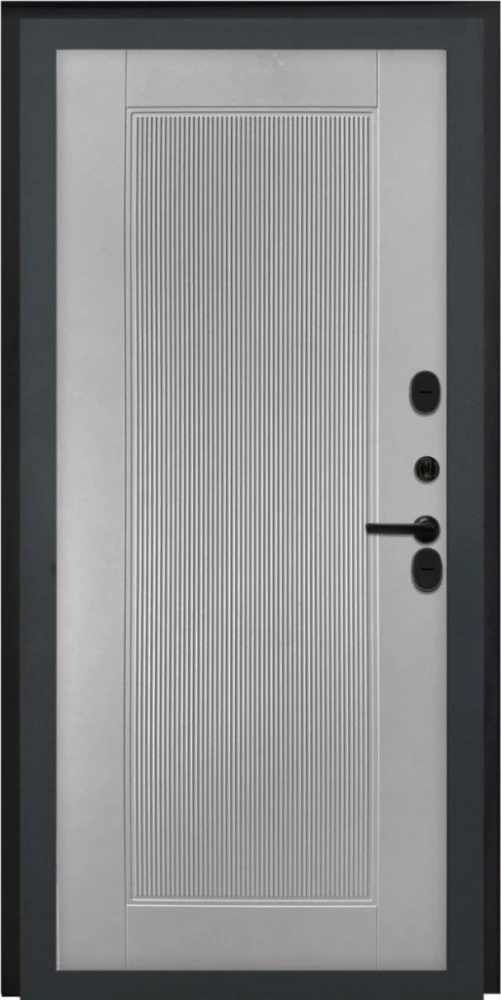 Входная дверь ДвериПРО L-45 ПВХ 10мм Астрод Velutto Grigio DPRO198158 внутренняя сторона