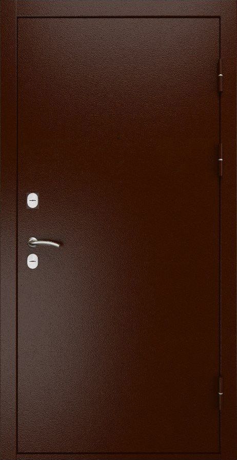 Входная дверь ДвериПРО L Термо СБ-1 (ст. белое, 16мм, венге) DPRO195887 внешняя сторона